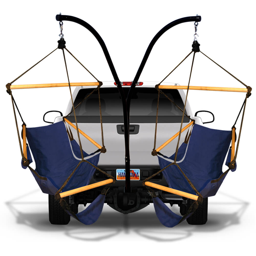 HAMMAKA TRAILER HITCH STAND AND CRADLE CHAIR COMBO Hammaka