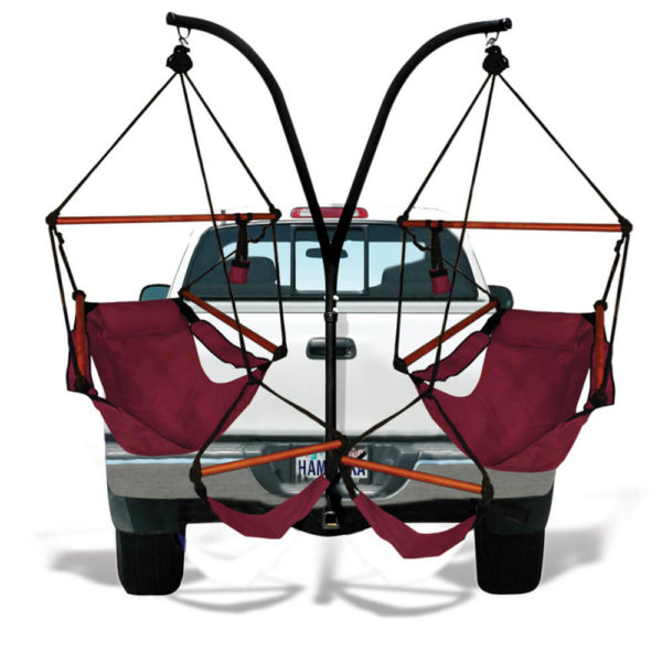 HAMMAKA TRAILER HITCH STAND AND ORIGINAL HAMMOCK CHAIR COMBO