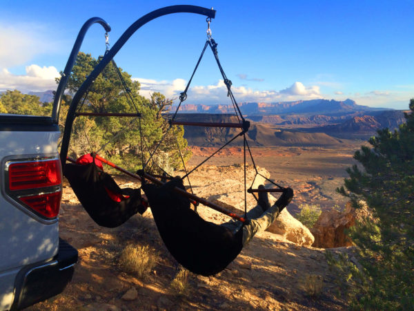 HAMMAKA TRAILER HITCH STAND AND ORIGINAL HAMMOCK CHAIR COMBO - Image 6