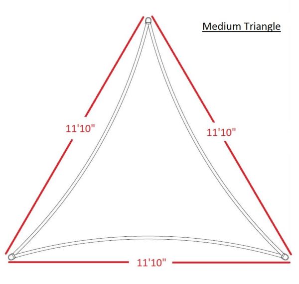 HAMMAKA SUN SAIL SHADES - TRIANGLE - Image 3